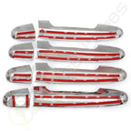 Chrome Door Handle Covers for Toyota Corolla Sedan (2003–2013)
