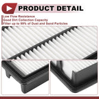 Car Engine Air Filter No.S801133A0 for Mazda 3 CX-30 (2020–2023)