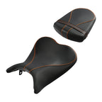 Black Driver & Passenger Seats for Suzuki GSXR600 GSXR750 (2006–2007)