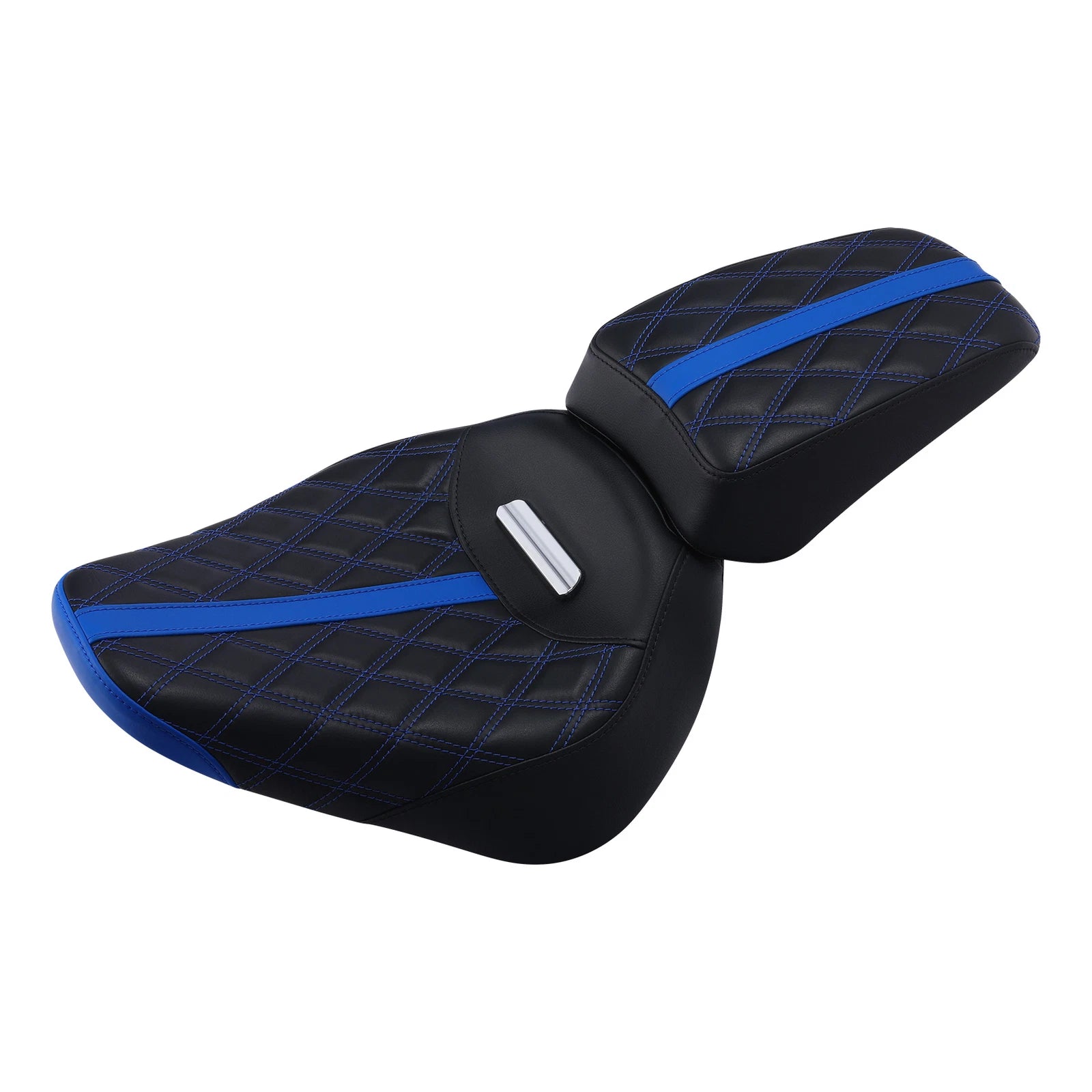 Driver & Passenger Seats for Harley Breakout FXBR FXBRS (2018–2023) Black Blue
