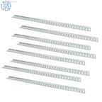Set of 8 E Track Tie Down Rails for Van Truck (Multi-Purpose)