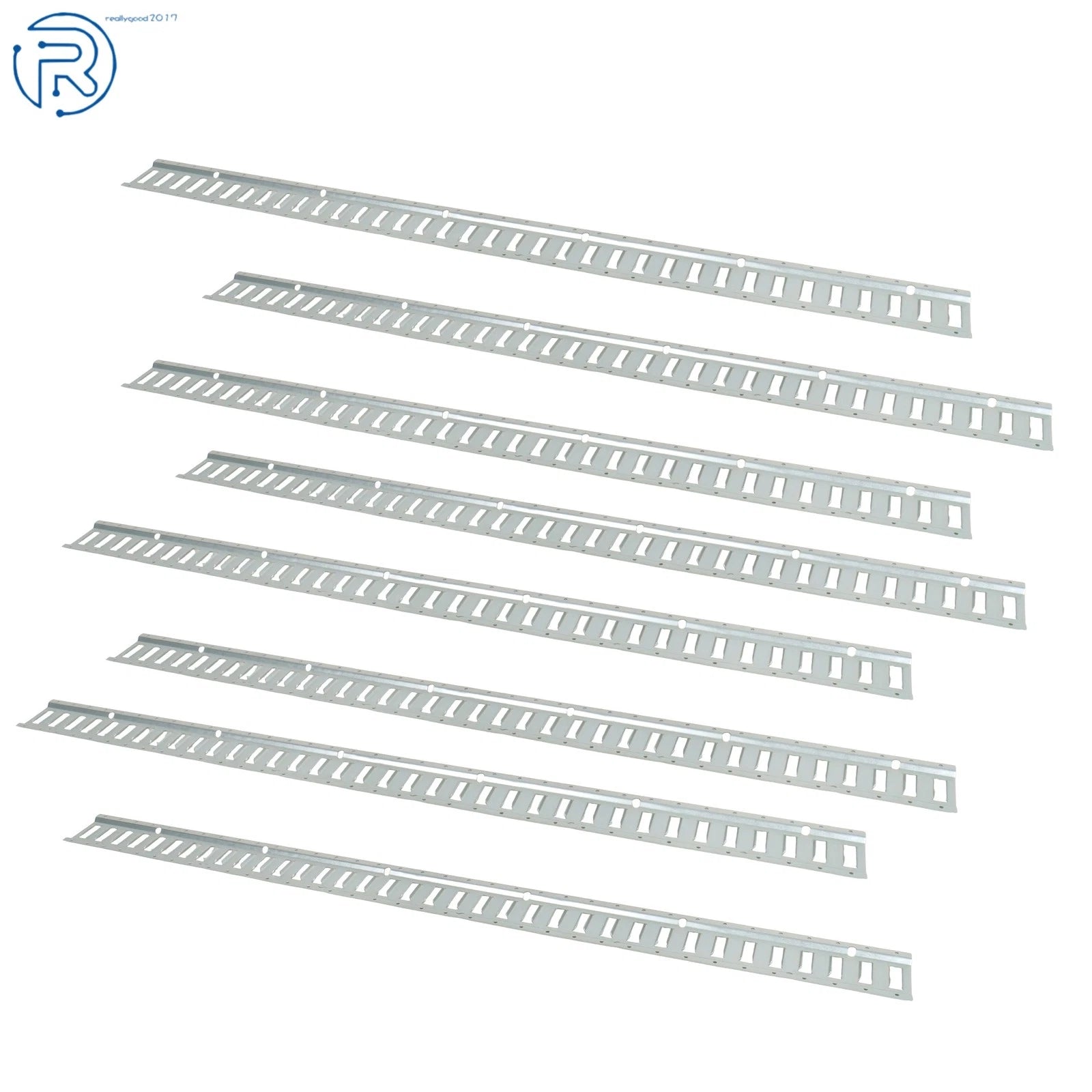 Set of 8 E Track Tie Down Rails for Van Truck (Multi-Purpose)