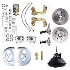 Front Power Disc Brake System for Chevy Nova X-Body (1968–1974) DBK6472LX