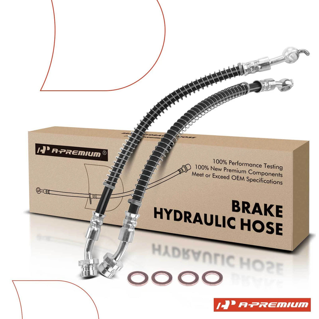2X Rear Brake Hydraulic Hose for Kia Amanti (2007–2009)