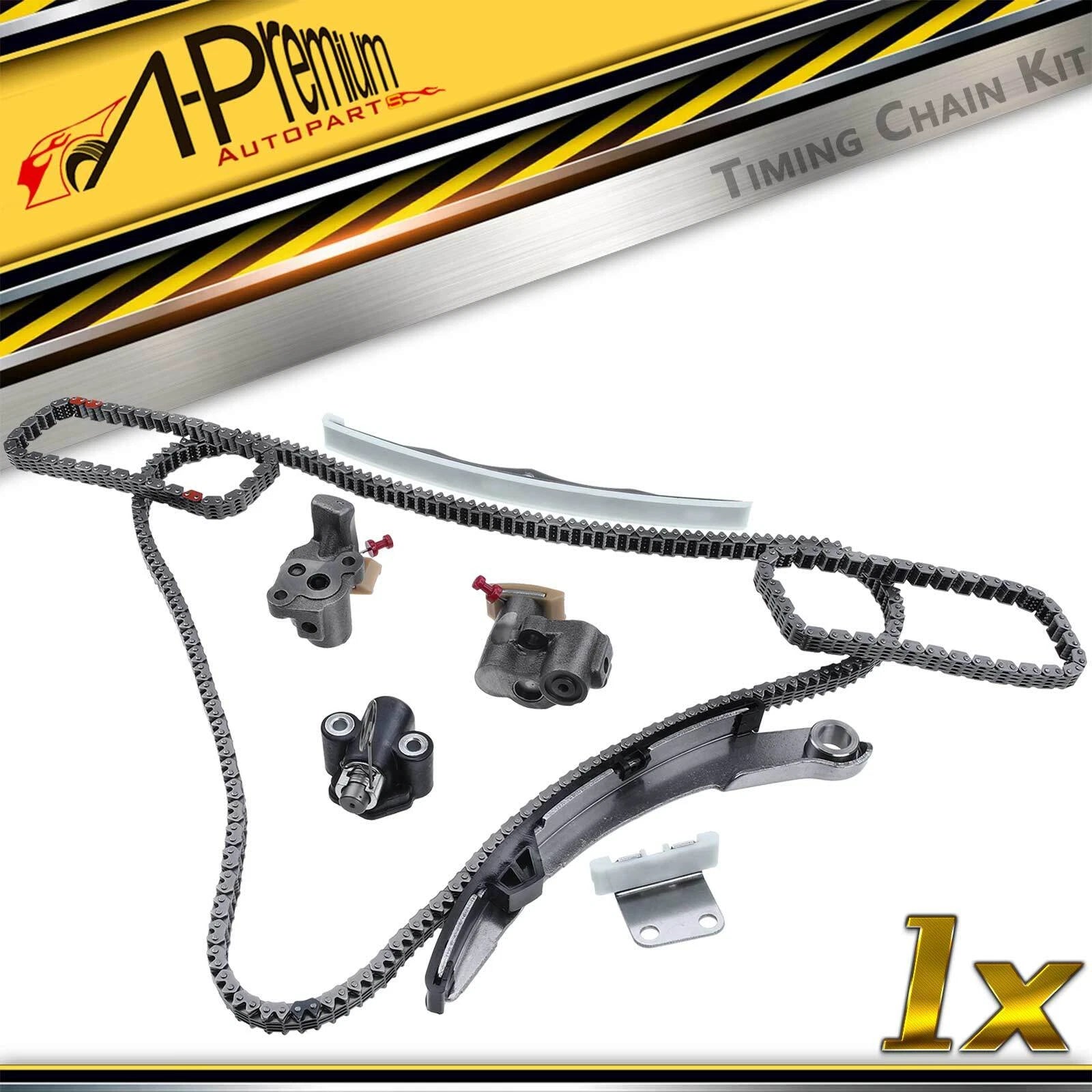 9x Timing Chain Kit for Nissan Altima (2002–2006), Maxima (2004–2008)