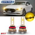 3000K Golden Yellow LED DRL Bulbs for Mazda (H11/H8) (2002–2012)
