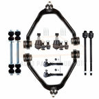 10PC Front Upper Control Arms Tie Rods Kit for Chevrolet Silverado 1500 (1999–2007)