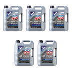 Set of 5 Liqui Moly MoS2 10W-40 Engine Motor Oil (25L)