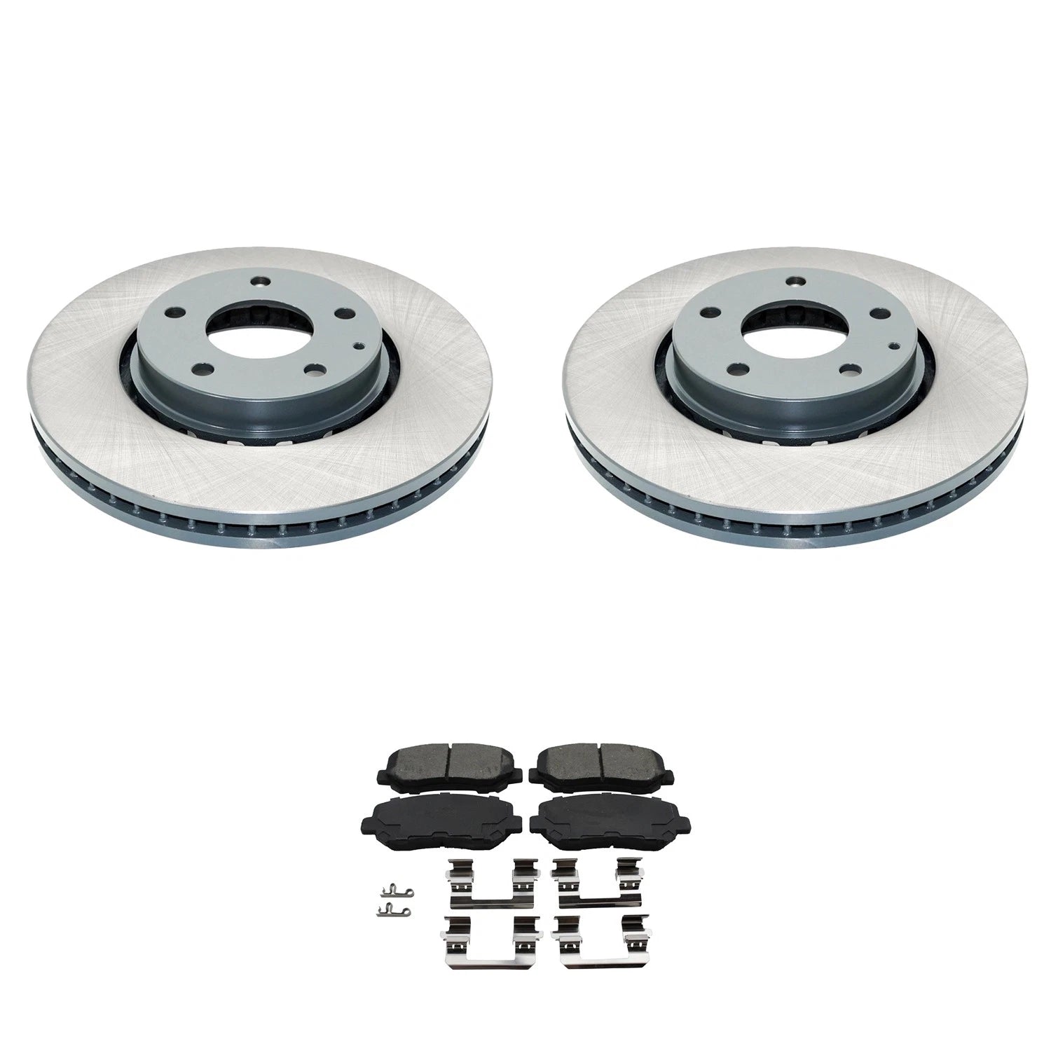 DuraGo Front Rotors & Bosch QuietCast Ceramic Pads Kit for Mazda CX-5 (2013–2021)