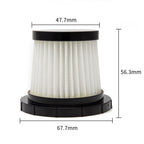 Set of 2 Flat Nozzle Suction Adapter & Floor Brush Head for K7 Wireless Vacuum