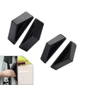 4Pcs Black Fingerprint Resistant Interior Door Handles for Tesla Cybertruck (2024)