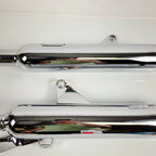 Vance & Hines Chrome Slip-On Mufflers for Triumph Bonneville T100 (2001–2023)