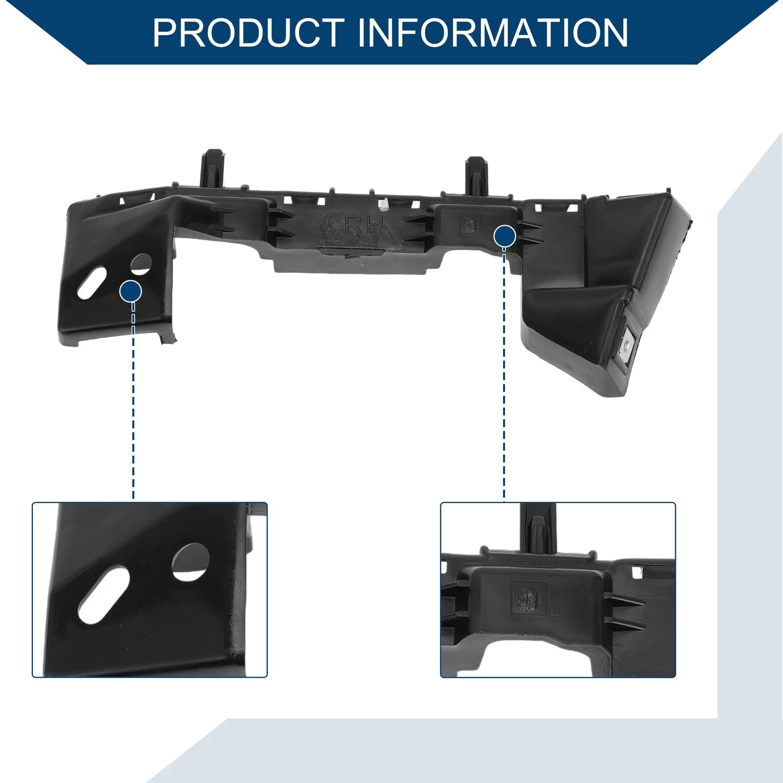 Right Front Bumper Support Bracket No.84229332 for Chevrolet Cruze (2011–2019)