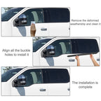 Set of 2 Door Window Belt Weatherstrip for Ford F-250 (1999–2016)