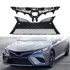 Front Bumper Upper & Lower Grille for Toyota Camry (2018–2019)