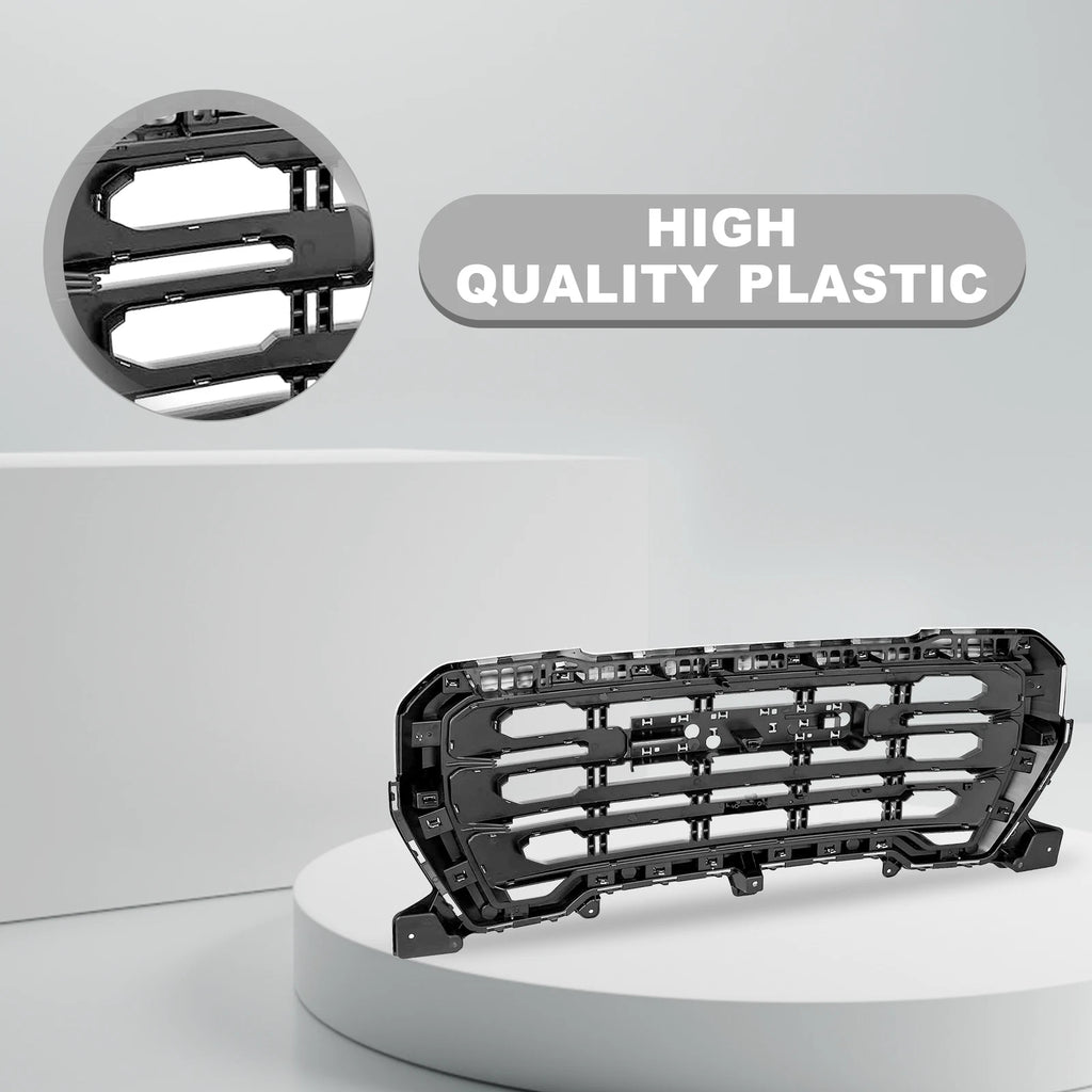Chrome Front Upper Grille for GMC Sierra 1500 (2019-2021)