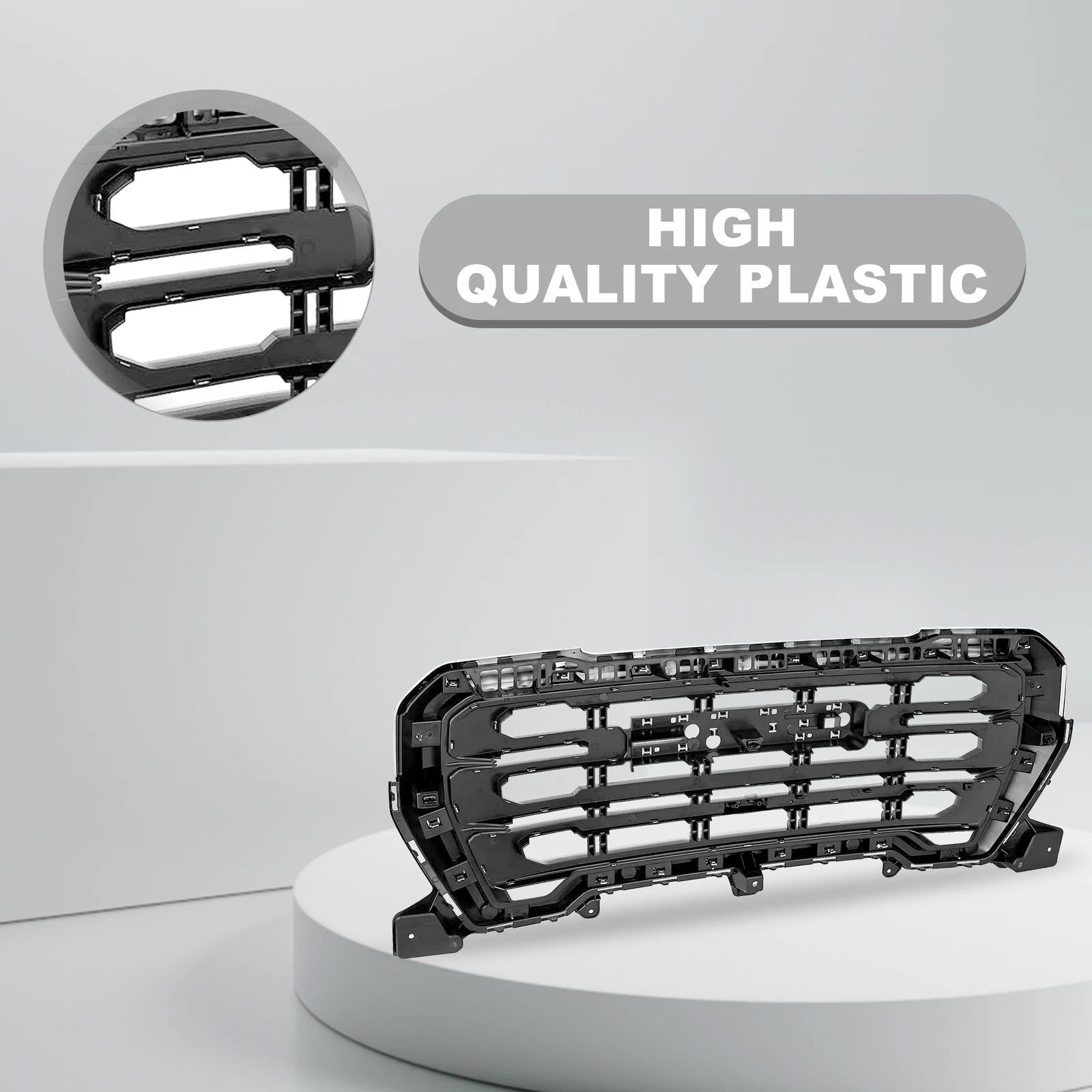 Chrome Front Upper Grille for GMC Sierra 1500 (2019-2021)