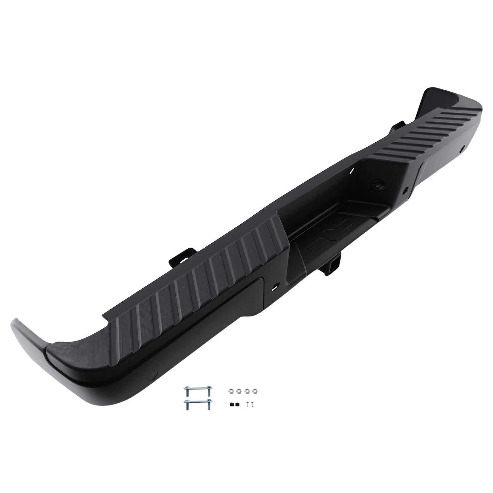 Bolt-On Rear Bumper Assembly for Ford F150 (2009-2014) Black