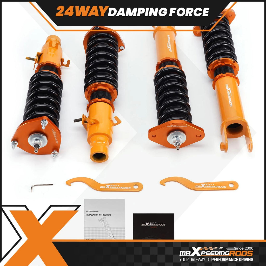 24 Step Damper Coilovers Struts for Infiniti G35X/G37X (2003–2013) AWD