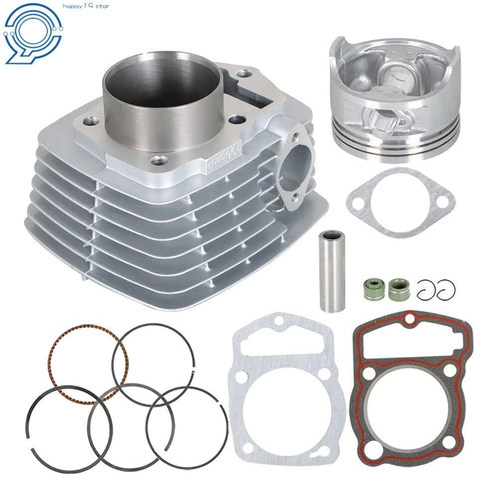 Cylinder Piston Rings Kit for Honda CBF200 XR/XL (1986–Present) 63.5mm