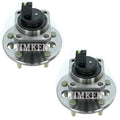 Set of 2 Rear Timken Wheel Bearing & Hub Kits for Buick Cadillac Chevrolet (FWD)
