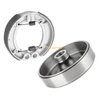 Rear Brake Drum Hub & Shoe Spring Kit for Yamaha Big Bear 250 400 Kodiak 400 (1990–2006)