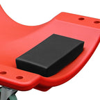 40" Low Profile Automotive Creeper for Vehicle Repair with Padded Headrest