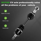 Front Left/Right CV Axle Shaft for Yamaha Big Bear 350 YFM350U (1997–1999)
