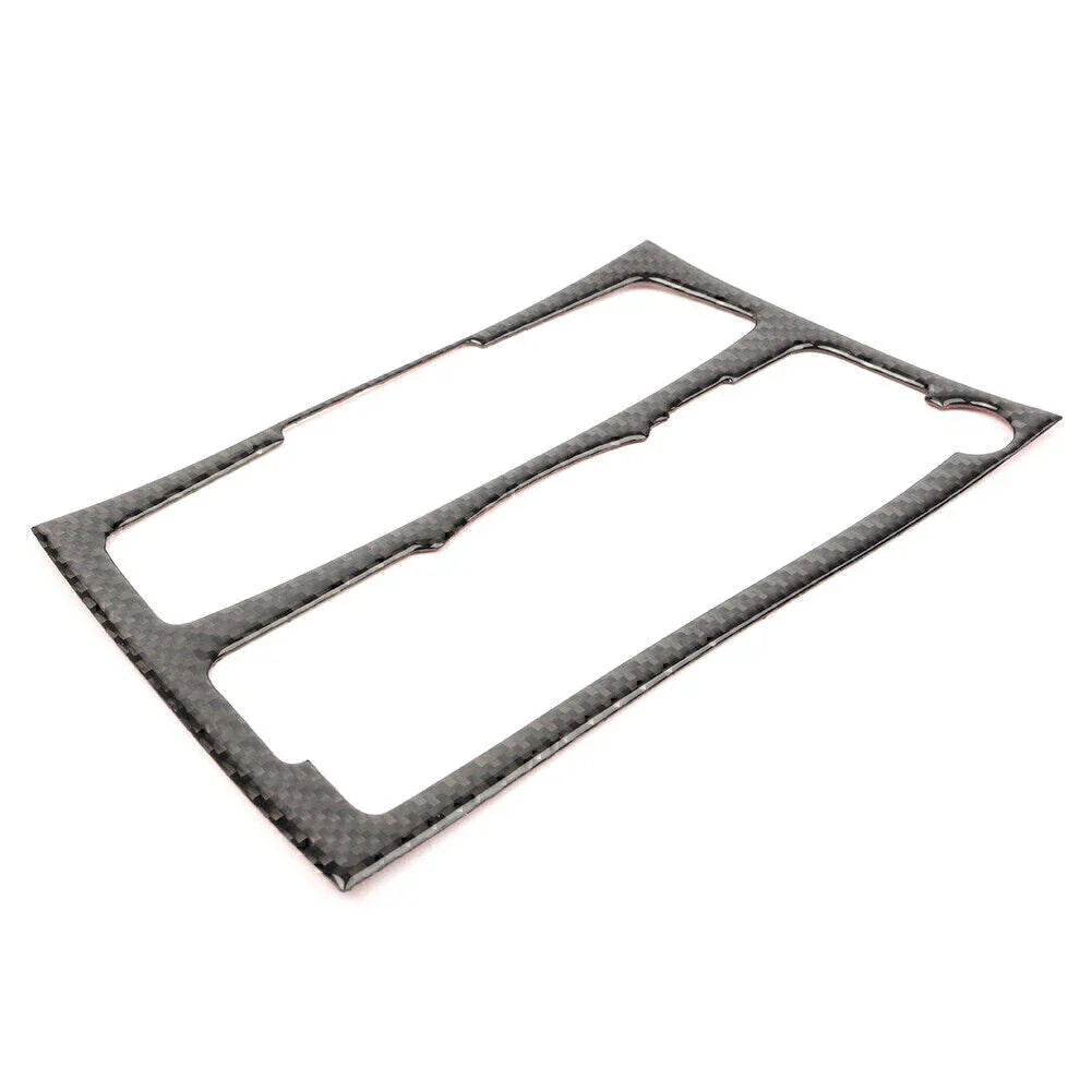 Carbon Fiber Dashboard Console CD Panel Cover Trim for Audi A4 A5 (2008-2015)