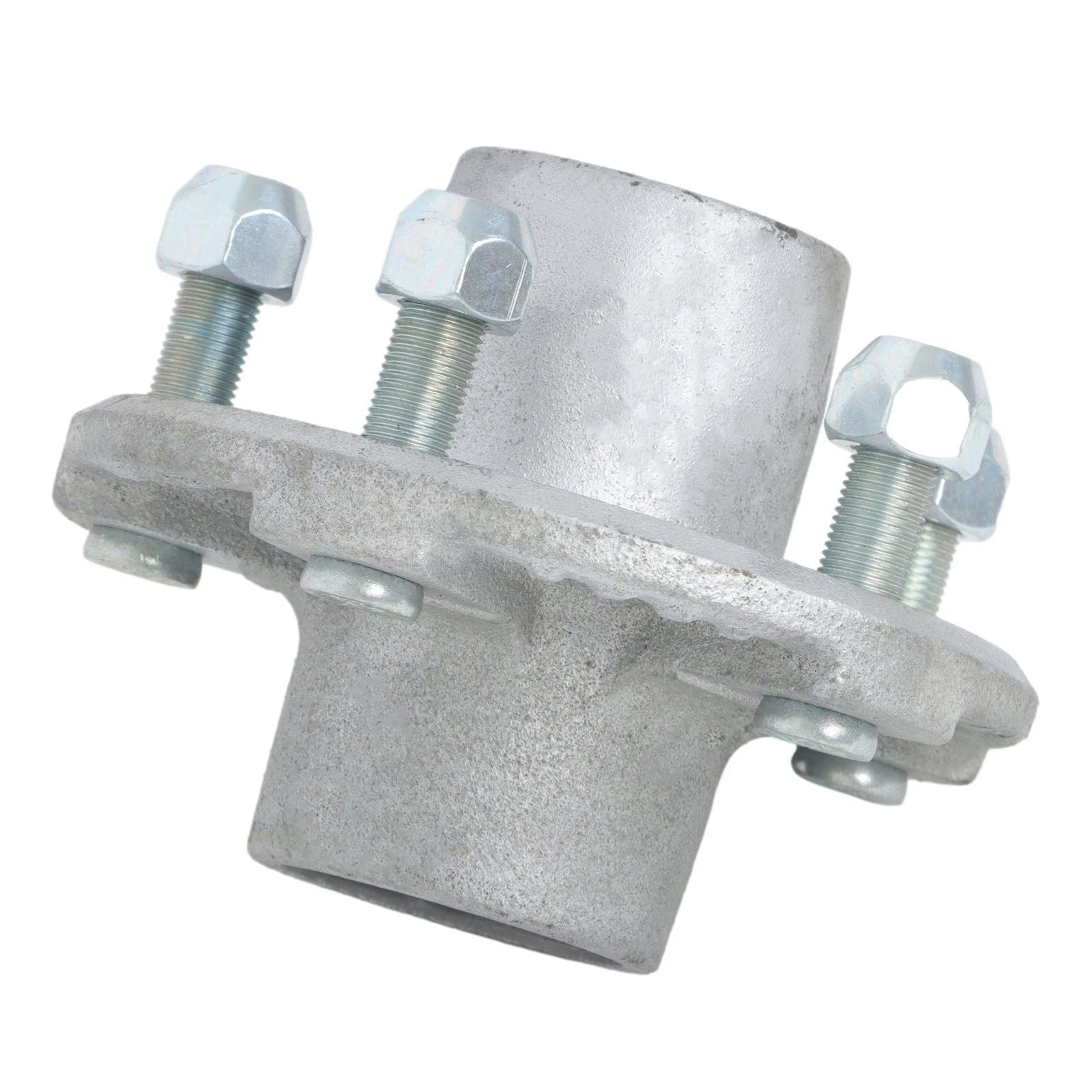 Set of 2 Galvanized Trailer Hub Kits for 2000 lbs Spindle (Fits 5 on 4.5")