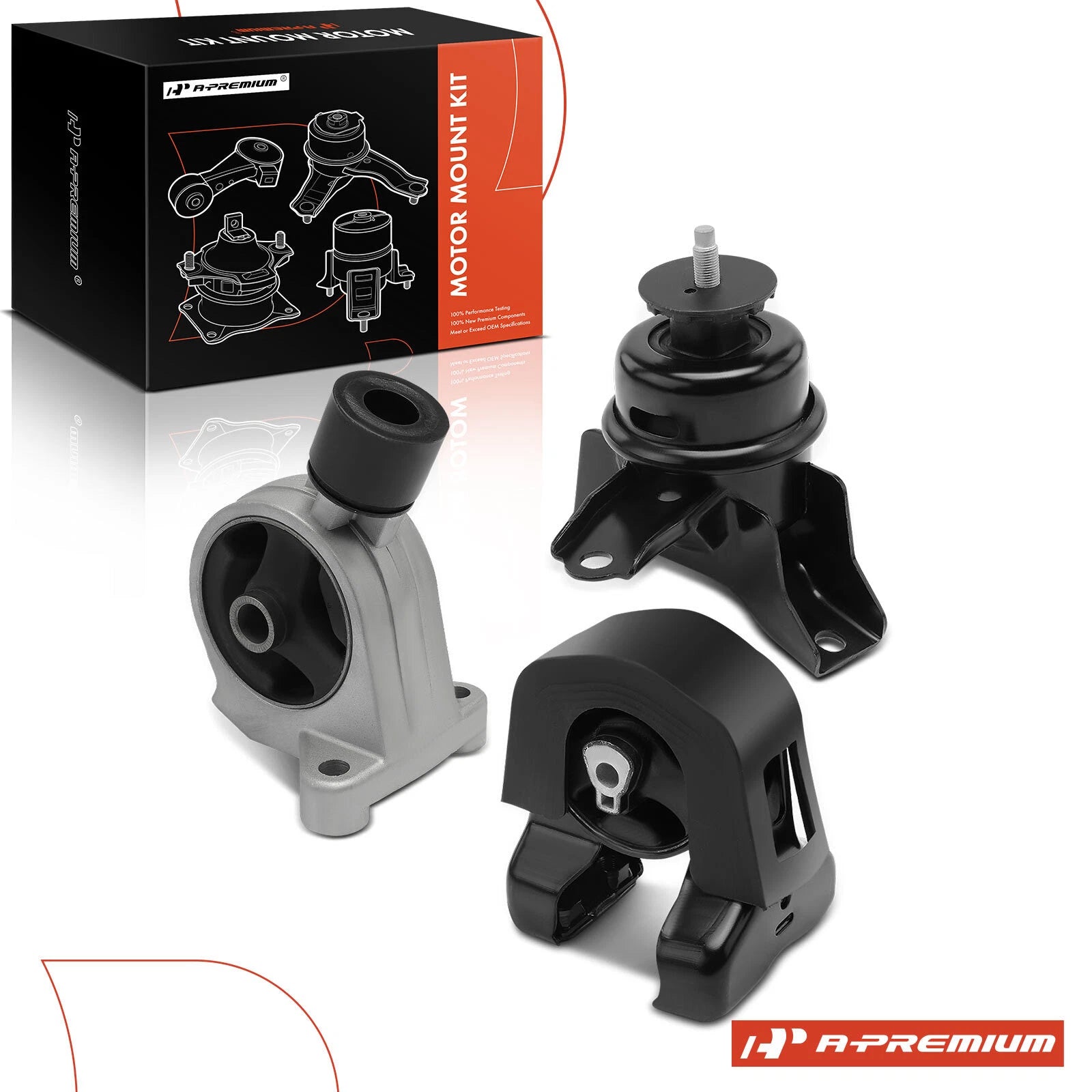 3X Engine Motor Mount for Kia Sedona (2006–2012) & Hyundai Entourage (2007–2010)