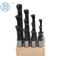 12 Piece Boring Bar Set for Lathe Tool (C6 Carbide Tipped, 3/4" Shank)