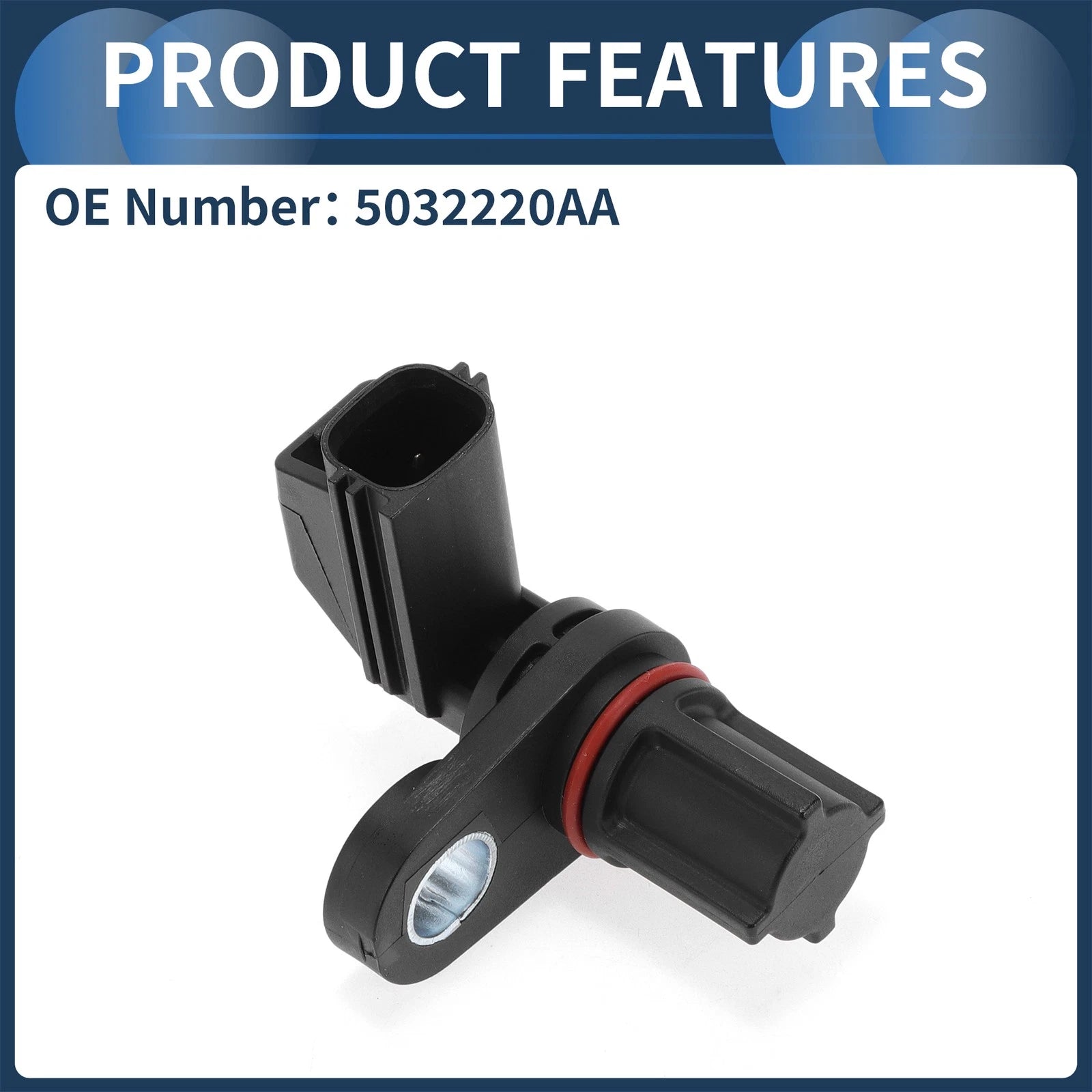 ABS Wheel Speed Sensor No. 5032220AA for Dodge Dakota (2005–2010) Rear