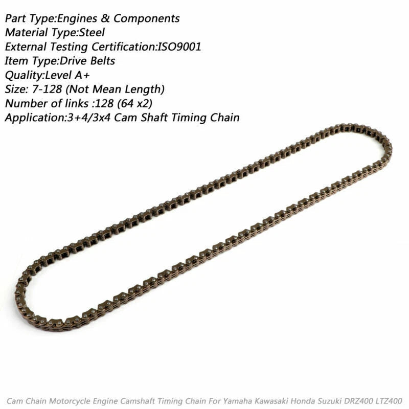 Timing Chain 23318-E24-000 for Kawasaki KLX 250 300 400 (2004–2023)