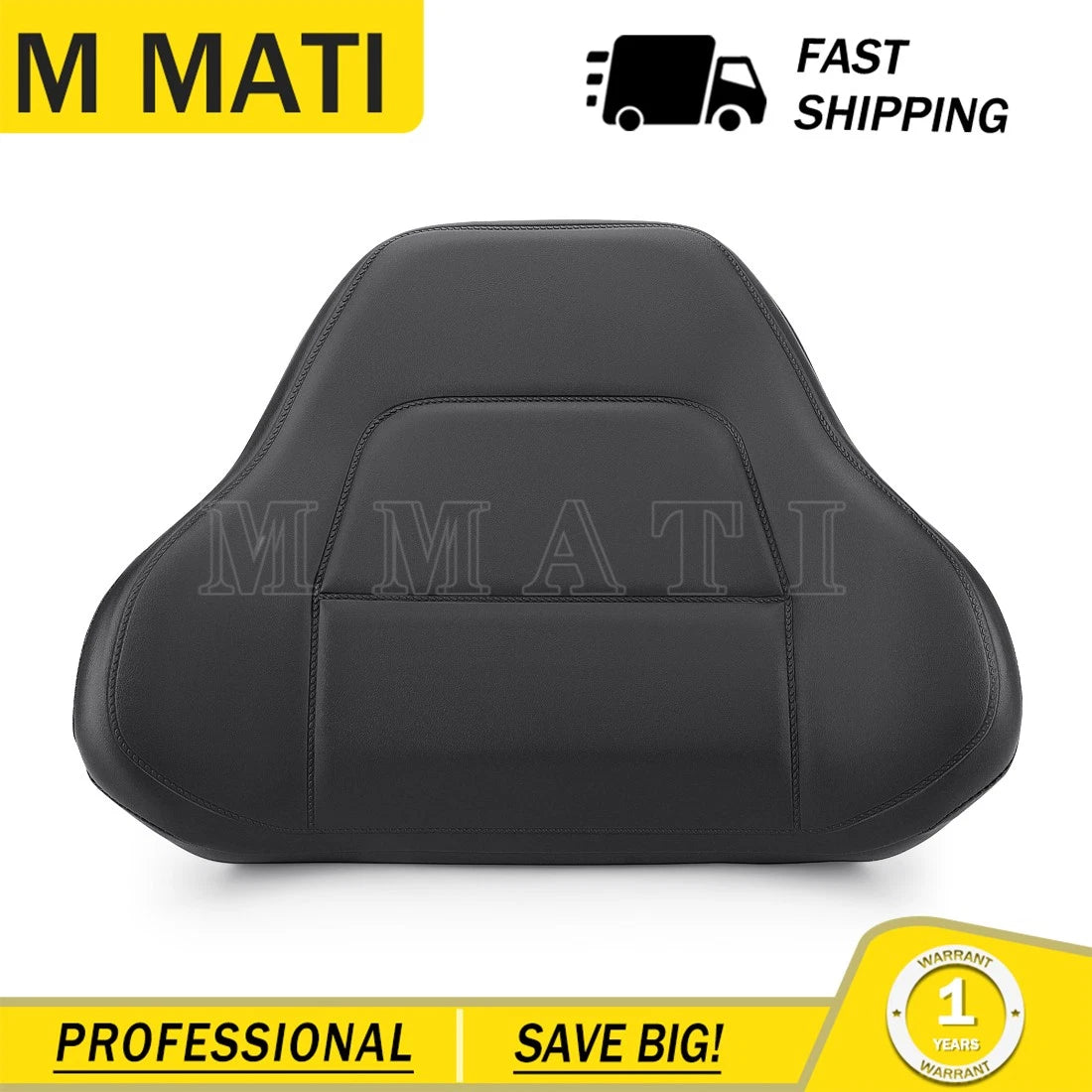 Passenger Backrest Seat Pad for Honda Goldwing 1500 (1988–2000) GL1500 A I SE