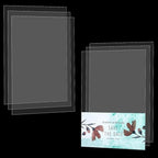 10 Pack Clear Acetate Sheets Heat Resistant for Crafting and Digital Prints