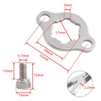 Front Sprocket Holder Retainer w/ Hardware Kit for Yamaha BW200 (1985–1988)