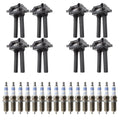 Set of 8 Ignition Coils & 16 Spark Plugs for Ram 1500 2500 V8 (2010–2023)