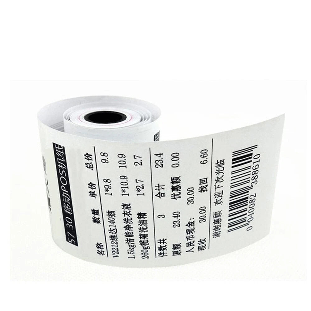 Thermal Paper POS Receipt Rolls for Cash Register (50mm x 100mm)