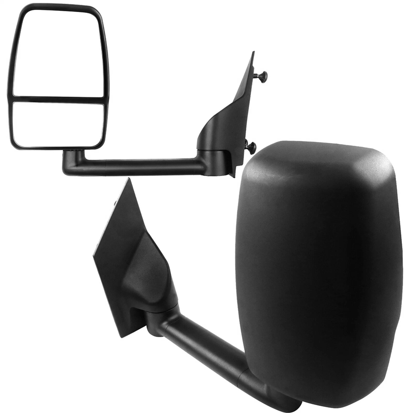 Pair Side View Mirrors for Chevy Express Savana (2003–2018) Black