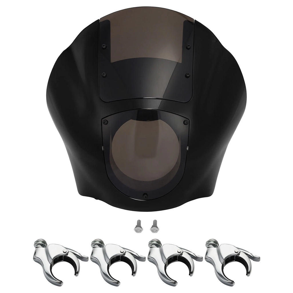 Quarter Fairing Smoke Windshield & 49mm Fork Clamps for Harley Sportster 48 (2010–2023)