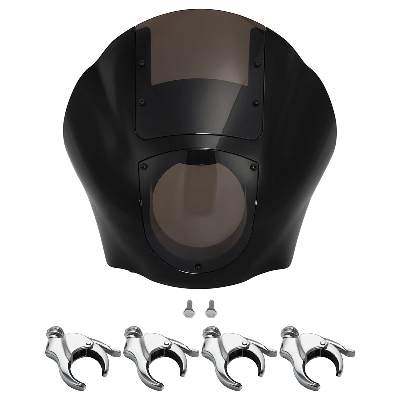Quarter Fairing Smoke Windshield & 49mm Fork Clamps for Harley Sportster 48 (2010–2023)