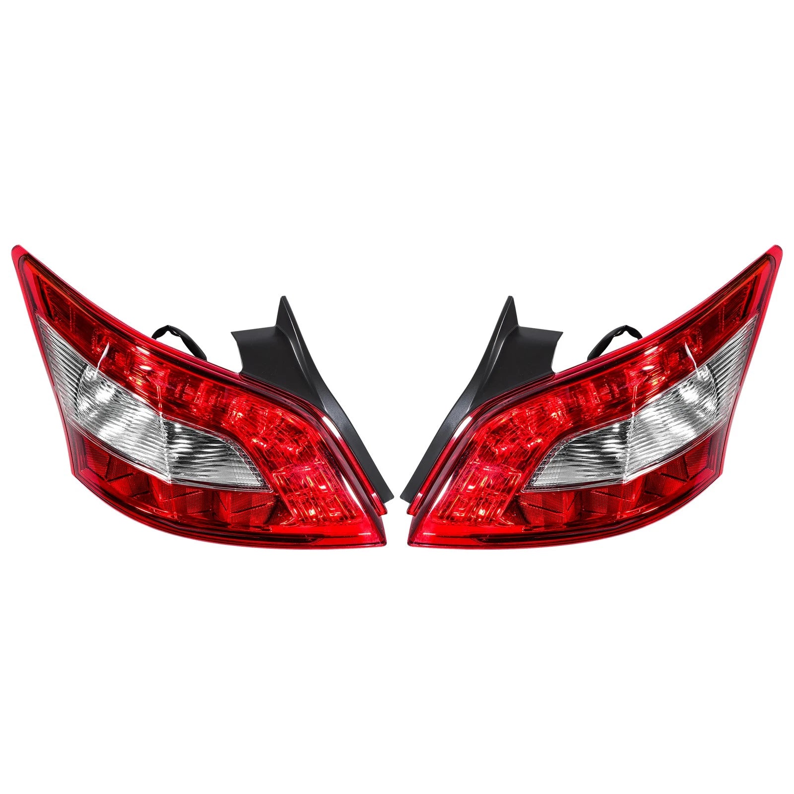 Tail Light Assembly Set for Nissan Maxima (2009–2011) Chrome Halogen