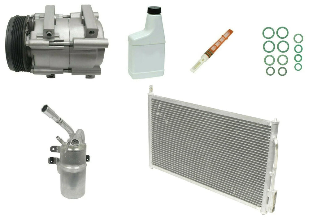 AC Compressor Kit with Condenser for Nissan Navara D40 (2005-2015)