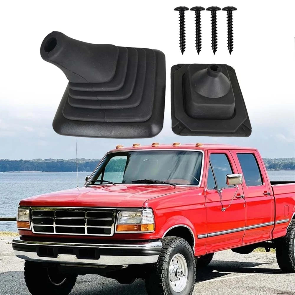 Manual Shifter Lever Boot Cover for Ford F150 F250 F350 (1990–1996) F5TZ-7277-BA