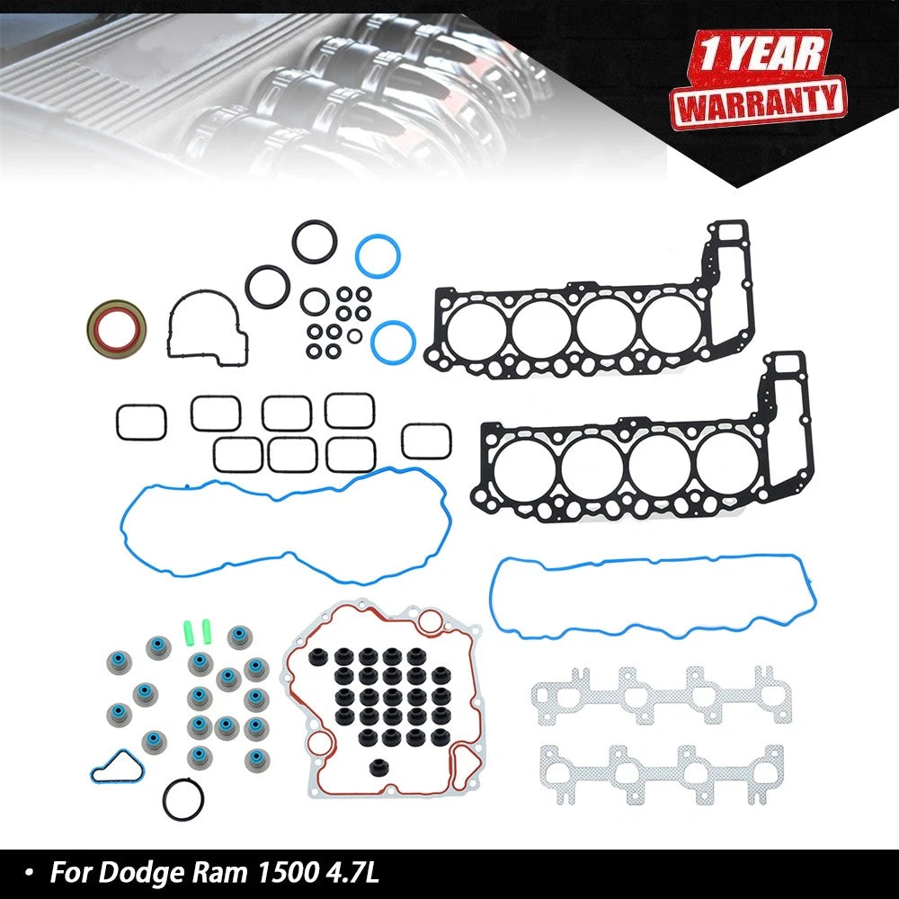 Head Gasket Set for Dodge Dakota (2000â2003) & Jeep Grand Cherokee V8 (1999â2003)