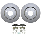 Front Brake Kit 305mm Rotors & Bosch Ceramic Pads for Buick Chevy GMC Isuzu (2000–2009)