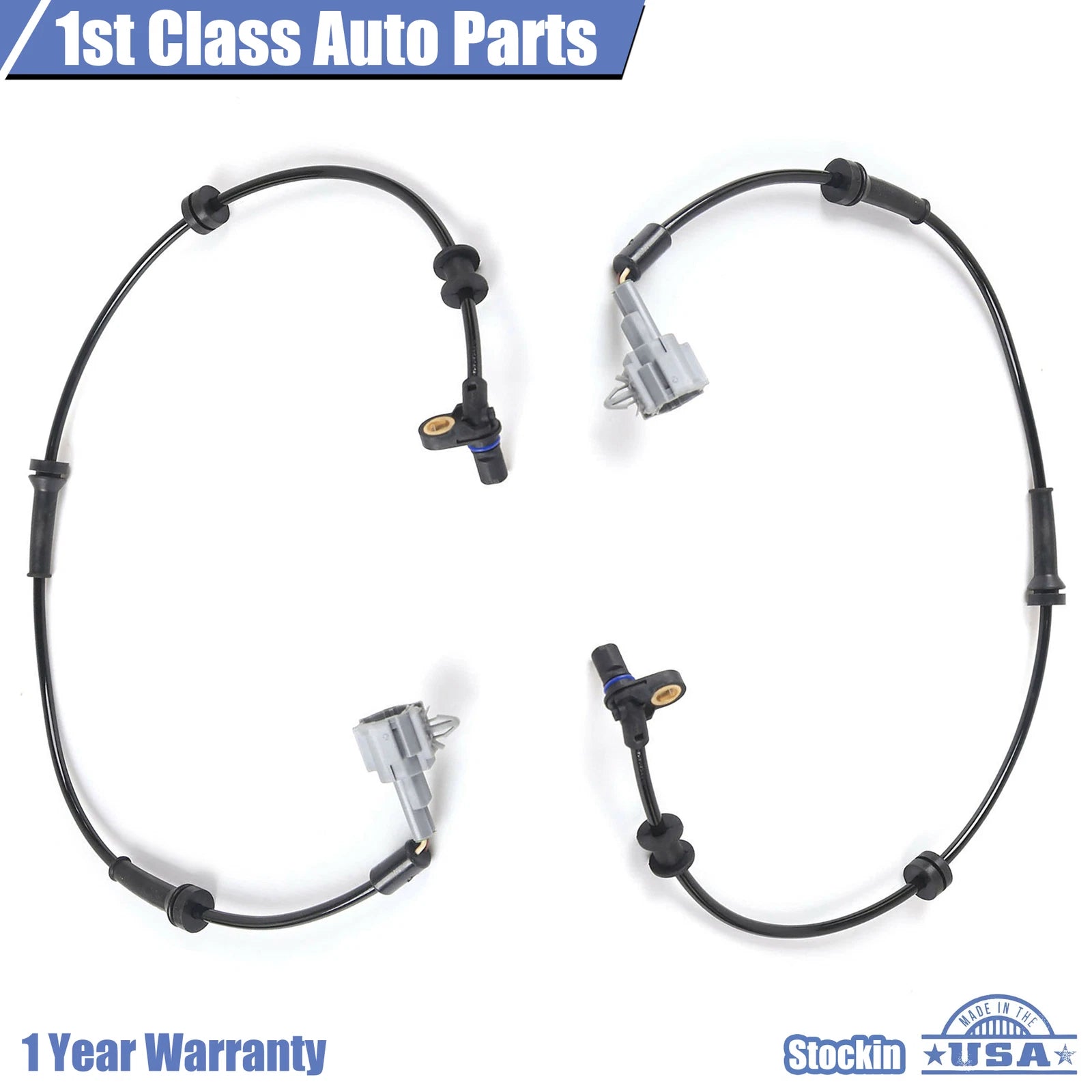 2X ABS Wheel Speed Sensor for Nissan Armada Titan Infiniti (2004–2007) 695-536