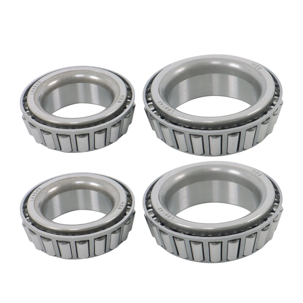 Set of 2 5-Lug 4.5" Trailer Wheel Hub Kits for 3500 lb Trailers