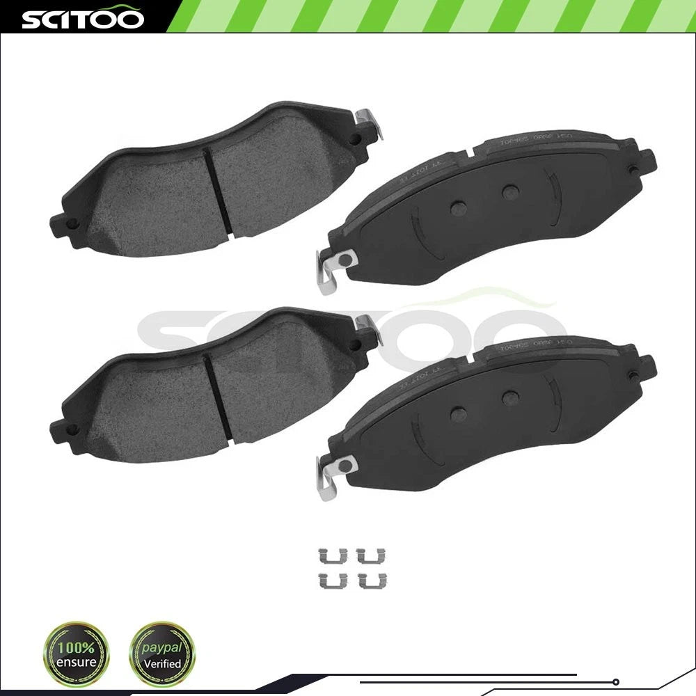 4X Front Ceramic Disc Brake Pads for Chevrolet Aveo5 (2006–2011) Optra (2004–2007)